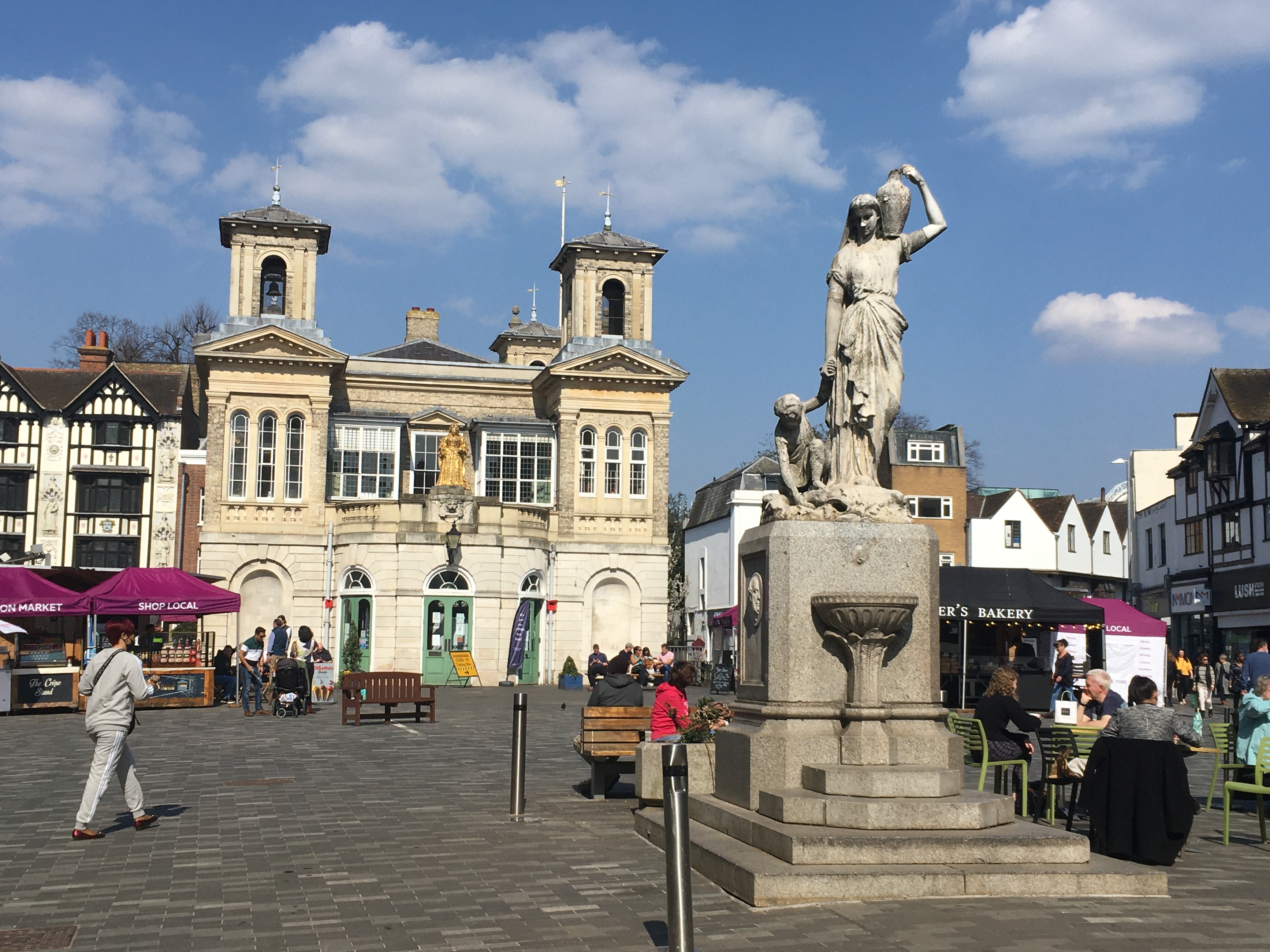 Photograph of the Ancient Market Place